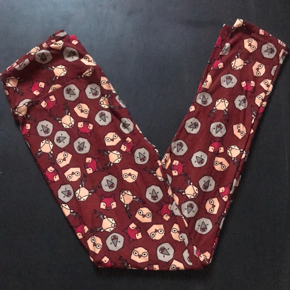 LuLaRoe Christmas reindeer leggings